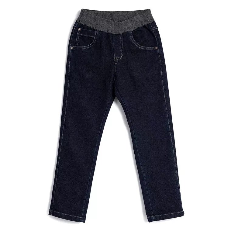 jeans com elastico na cintura
