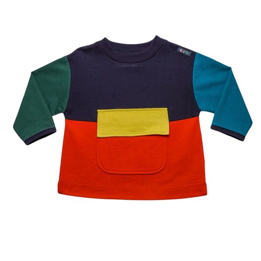 Blusão Color Block Infantil
