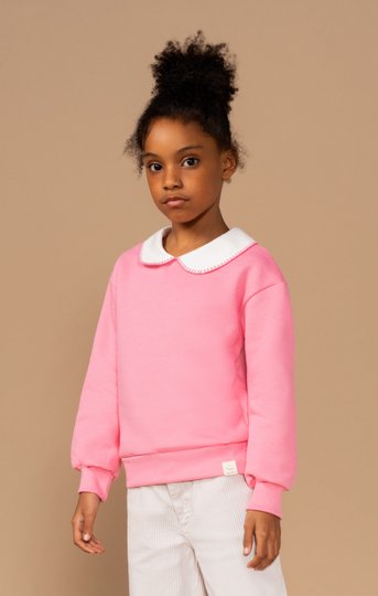 Blusão Moletom Rosy Infantil