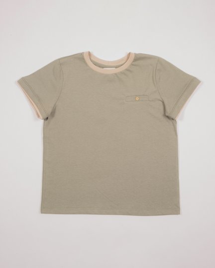 Camiseta Neutra Verde Infantil