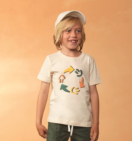 Camiseta Recicle Infantil