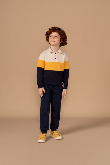 Conjunto Moletom Marinho Infantil