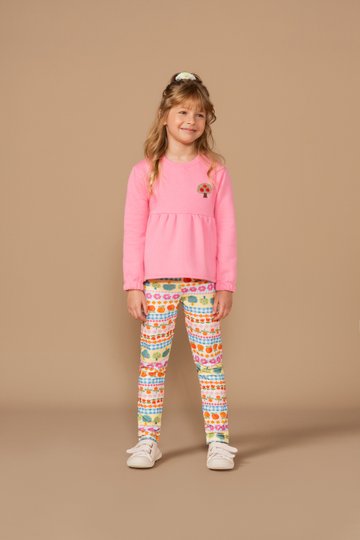 Conjunto Moletom Rosy Infantil