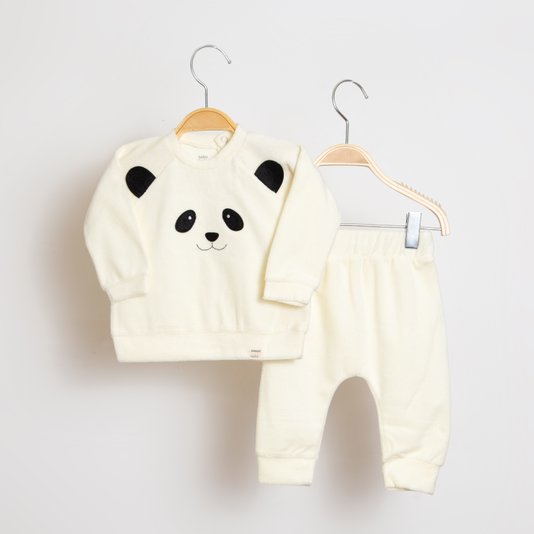 Conjunto Plush Panda Infantil