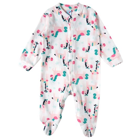 Pijama Macacão Longo Soft Bebê
