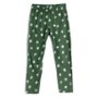 Calça Legging Estampa Estrelas Verde Infantil - Green