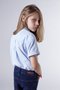 Camisa Manga Curta Oxford Azul Infantil - Reserva Mini