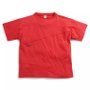 Camiseta Manga Curta Vermelha Fluir com Bolso Infantil - Green